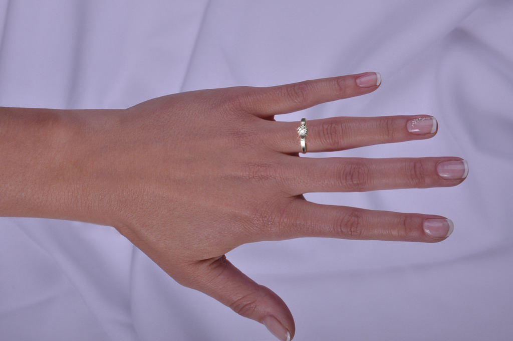 Prsten s diamantem Briline 14-89