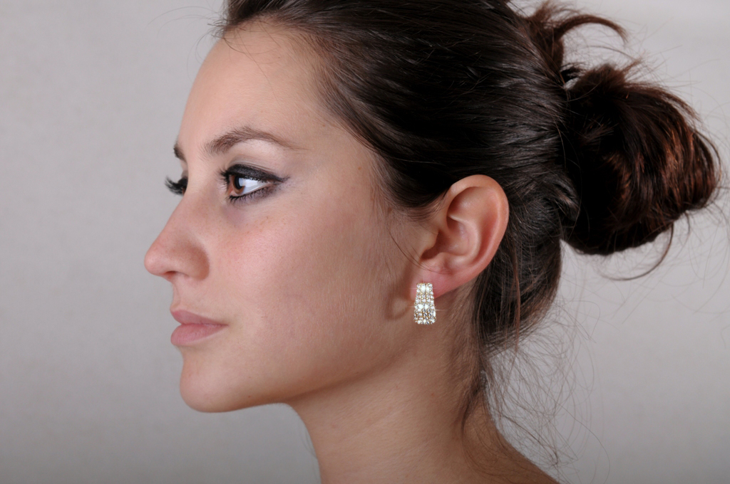 Luxusní diamantové náušnice Briline 3880094