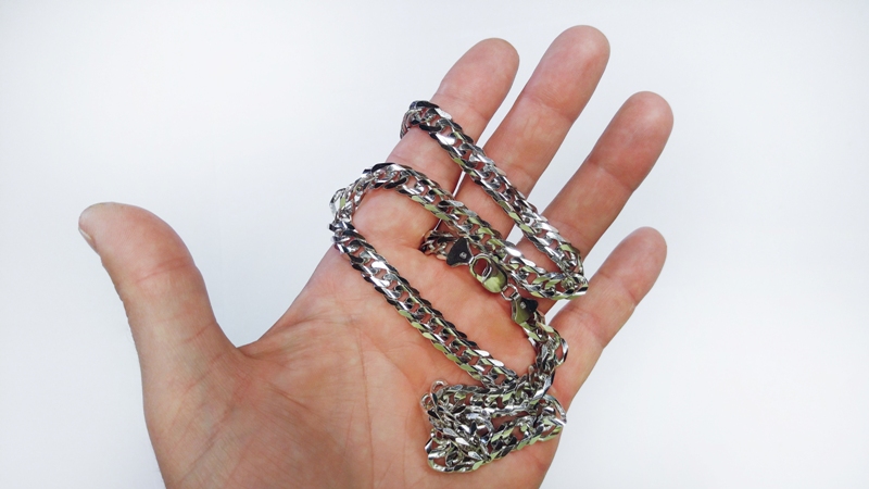 Diamantem broušený stříbrný řetízek Briline 55cm ag1504
