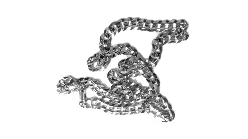 Diamantem broušený stříbrný řetízek Briline 50cm ag1304