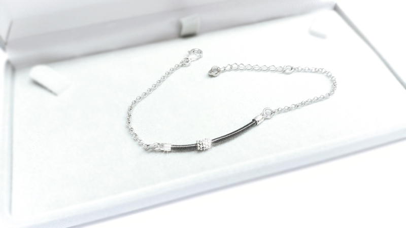 Stříbrný náramek Briline 18 až 21 cm - agn84704