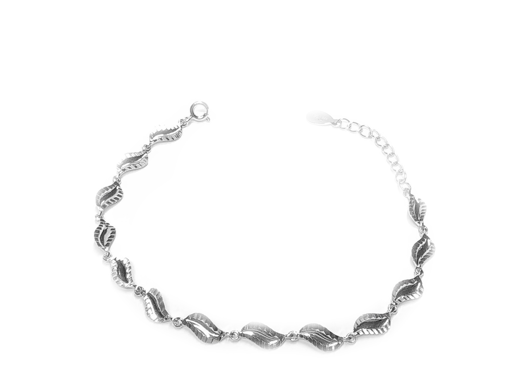 Stříbrný náramek Briline 17 až 20 cm - agn7904
