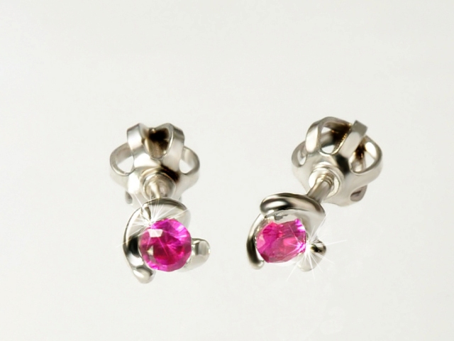 Briline dětské náušnice na šroubek t82