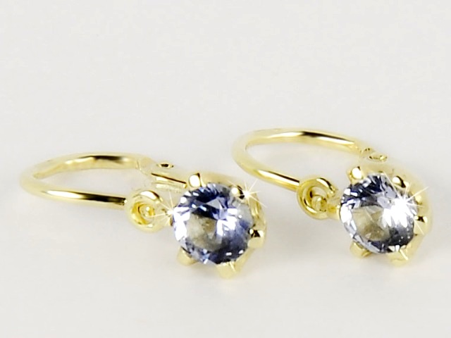 Briline zlaté náušnice pro děti s52