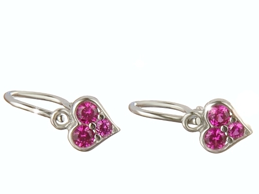 Briline dětské náušnice 48507