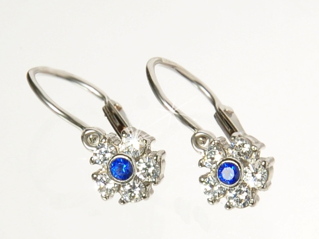 Briline dětské náušnice zlaté t11