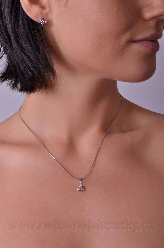 Přívěsek s brilianty Briline 19907