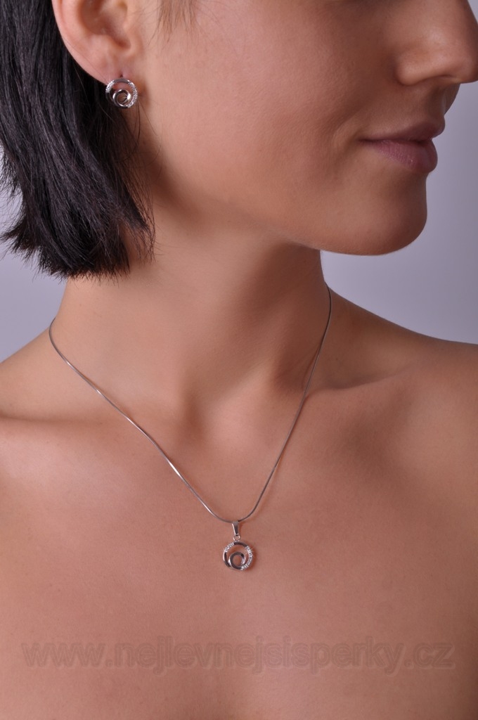 Přívěsek s diamanty Briline 22007