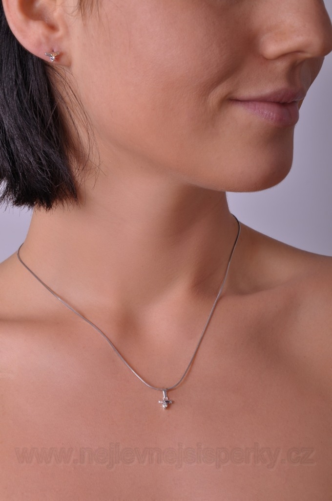 Přívěsek s brilianty Briline 422407