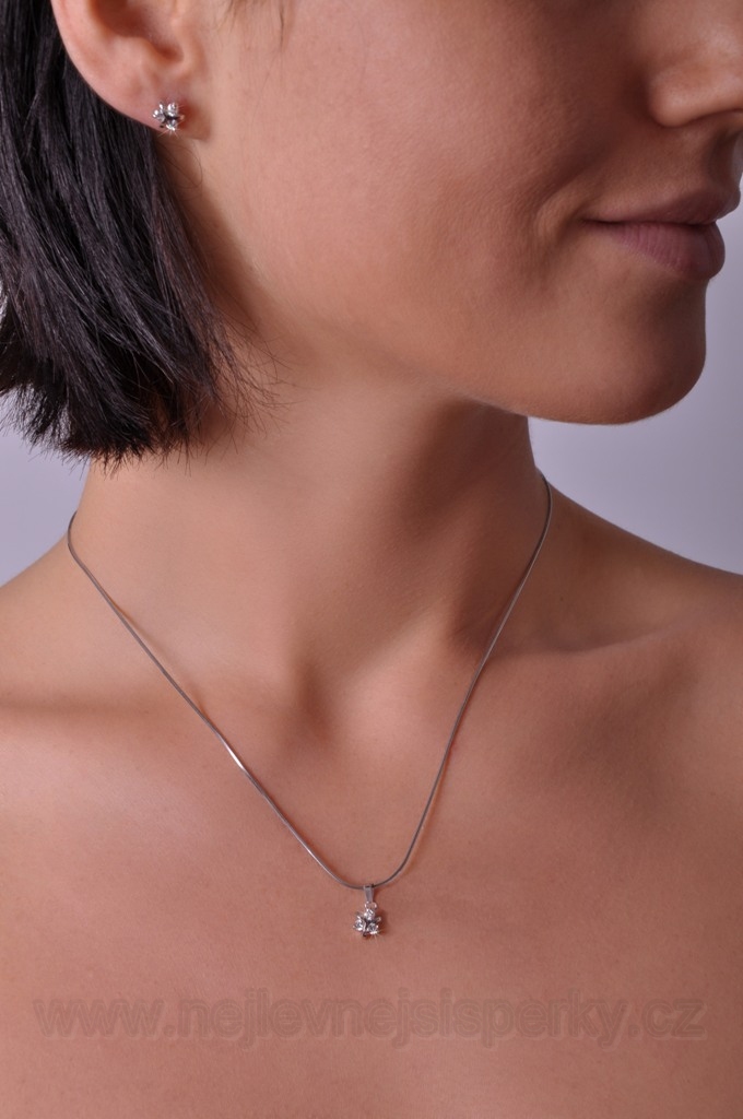 Přívěsek s brilianty Briline 23107
