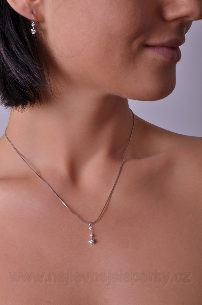 Přívěsek s brilianty Briline 23707