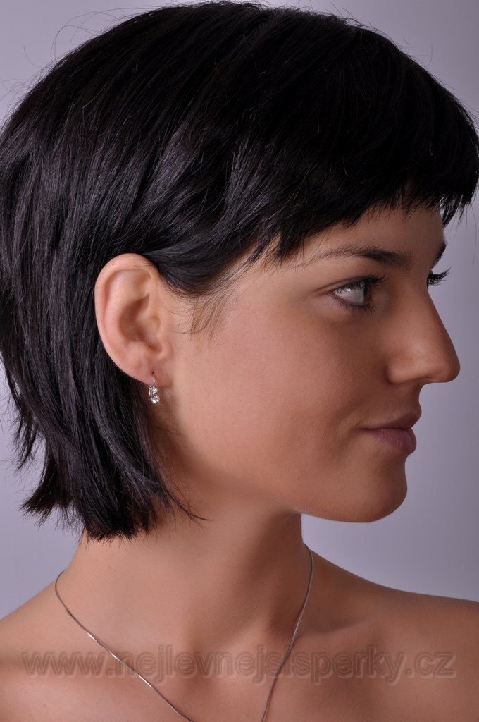 Náušnice s brilianty Briline 6007