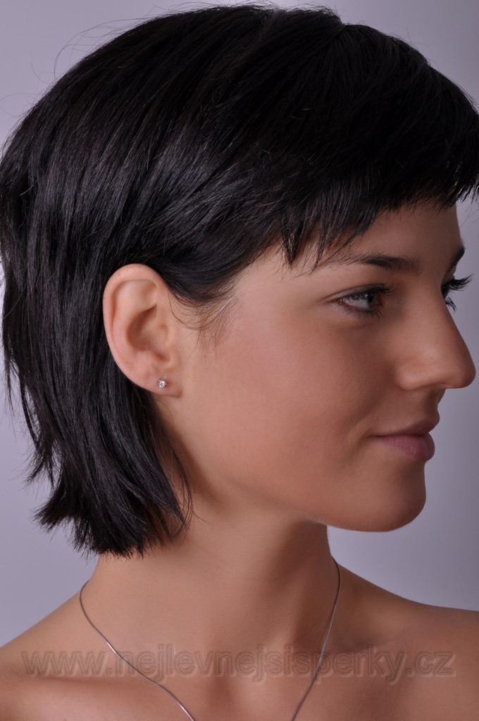 Náušnice s briliantem Briline 83207