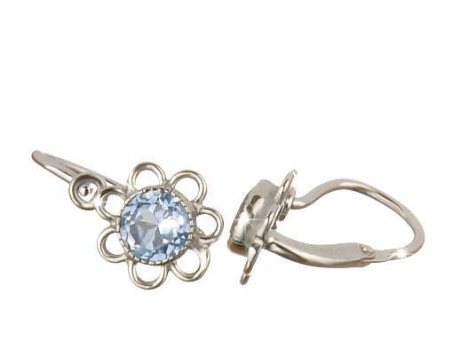 Briline dětské náušnice zlaté sb7