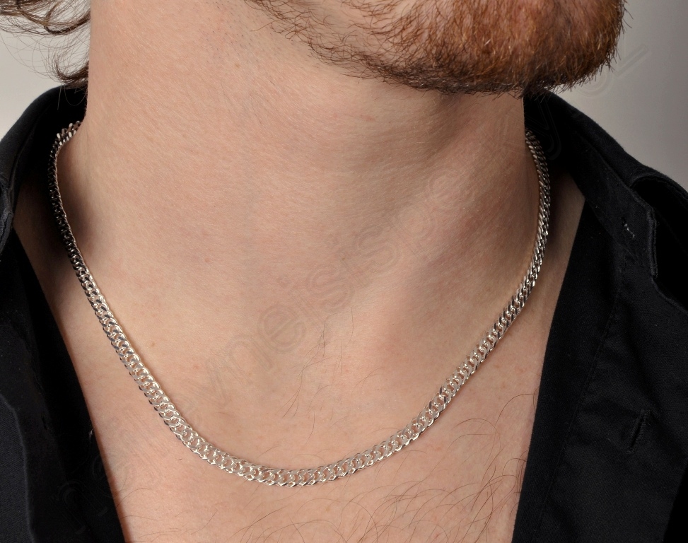 Stříbrný řetízek unisex - ag577