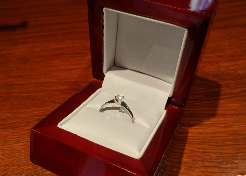 Prsten s diamantem Briline 09-90