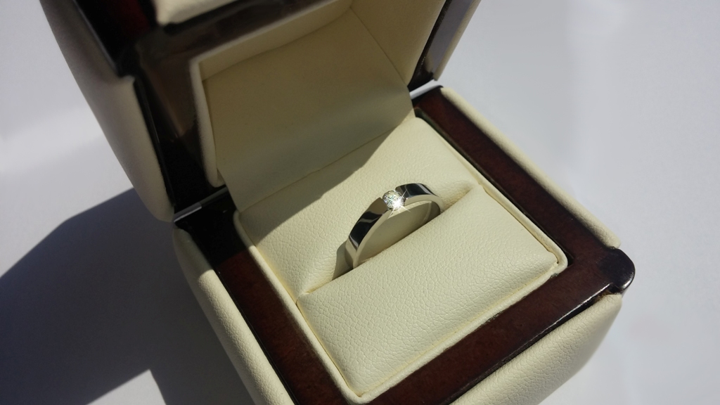 Prsten s diamantem Briline 12-90