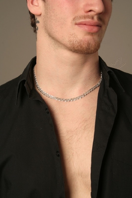 Stříbrný řetízek unisex - ag509