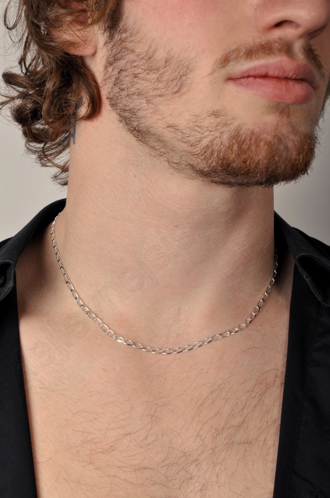 Stříbrný řetízek unisex Briline - ag580