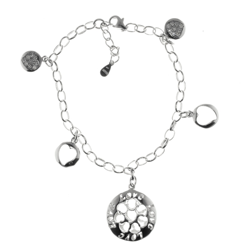 Stříbrný náramek Briline v007st