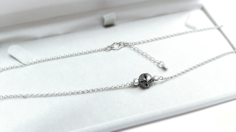 Stříbrný náhrdelník Briline s přívěskem a řetízkem 45 až 48cm - ag68304