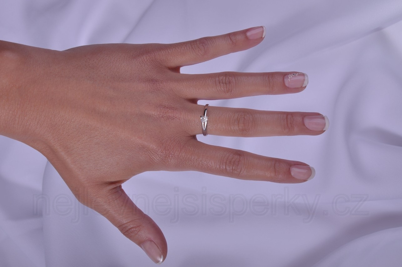 Briliantový zásnubní prsten Briline sp8907