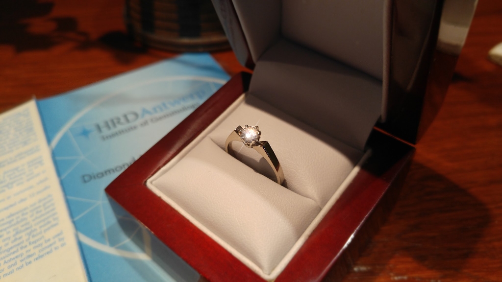 Prsten s diamantem Briline 14-89