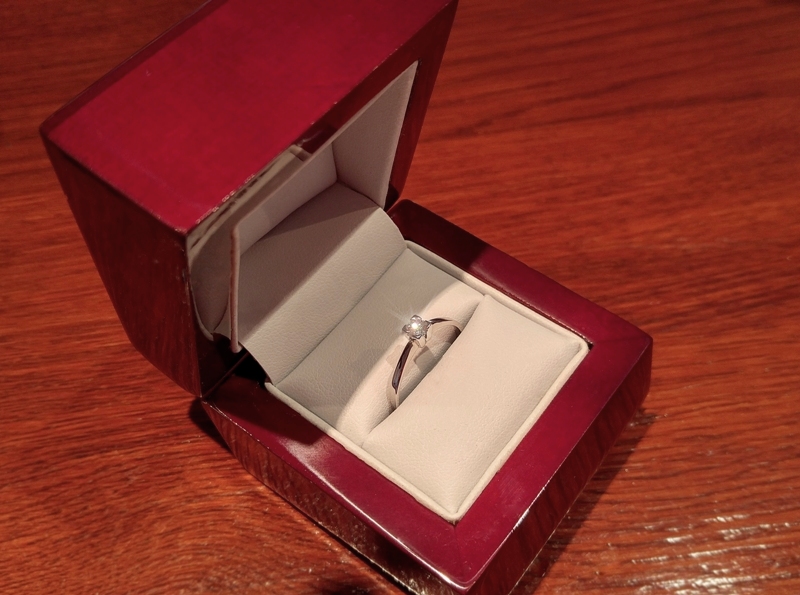 Prsten s diamantem Briline 09-90