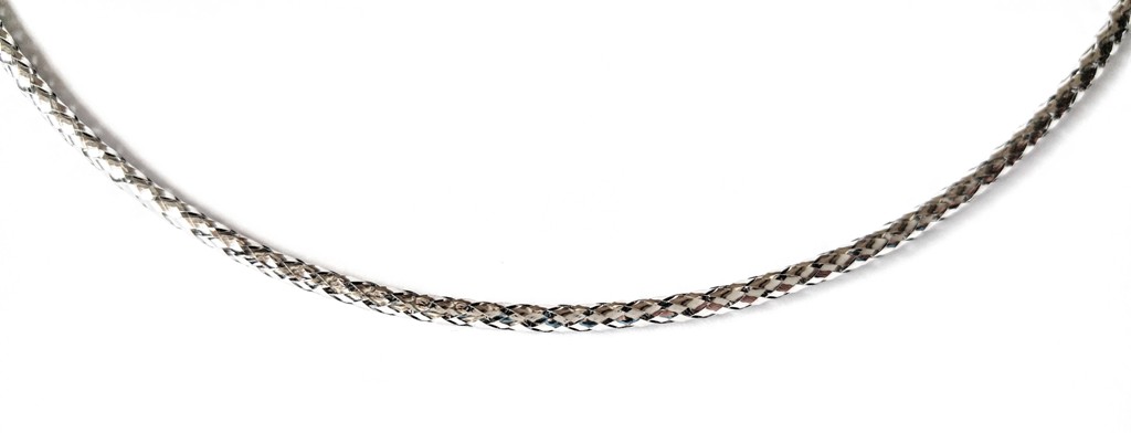 Zlatý náhrdelník bílé zlato Briline 48cm 1398123