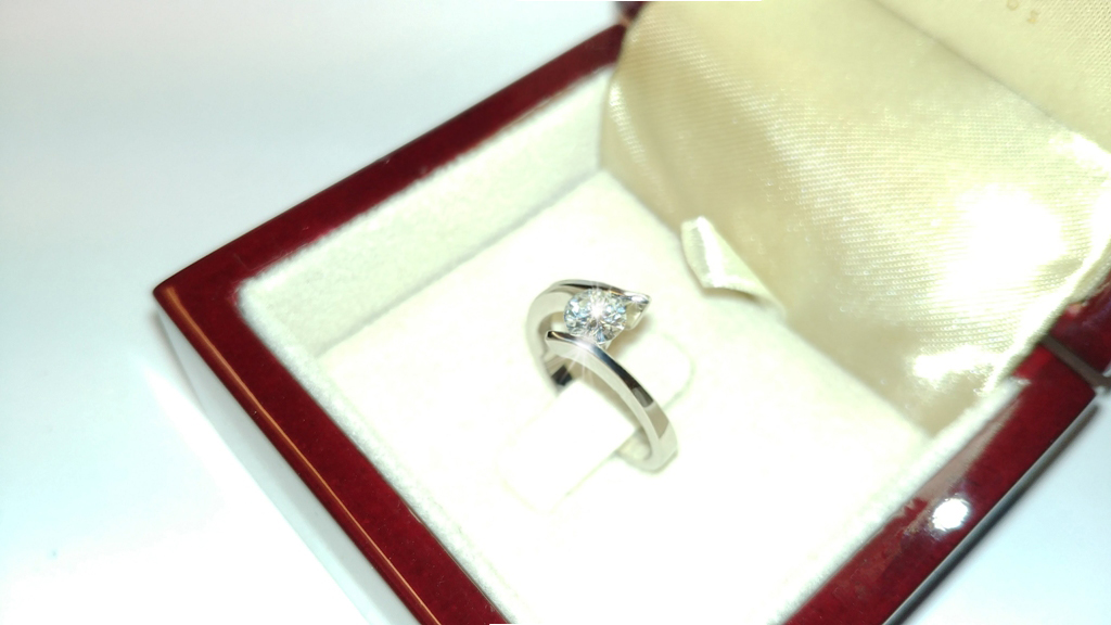 Prsten s diamantem Briline 18-57