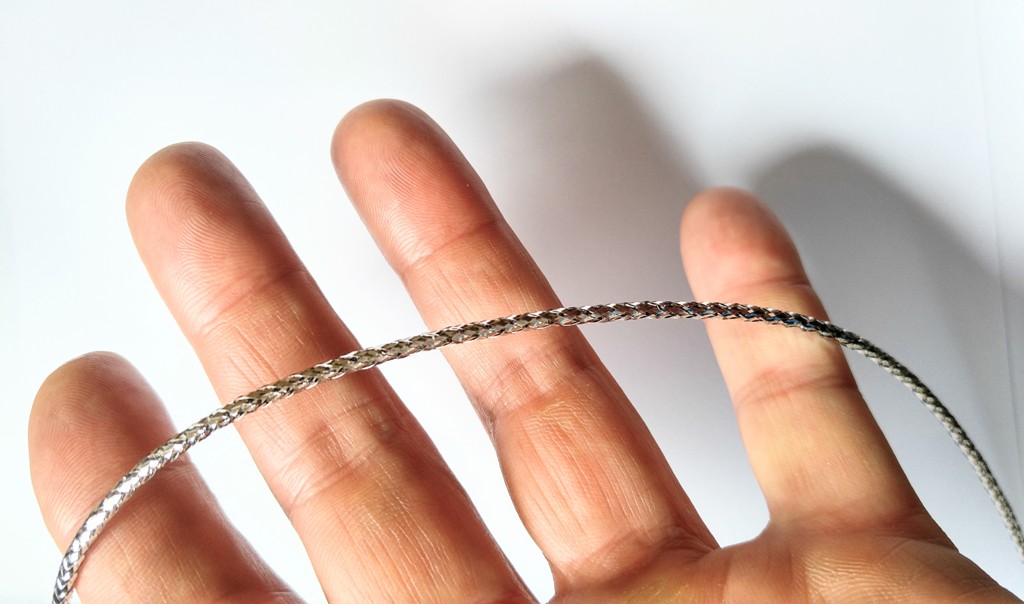 Zlatý náhrdelník bílé zlato Briline 48cm 1398123