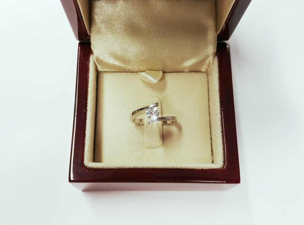 Prsten s diamantem Briline 34-44