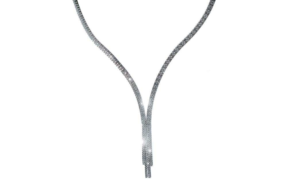 Zlatý náhrdelník bílé zlato Briline 1491054 42cm
