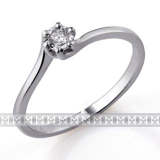 Diamantový zásnubní prsten GEMS Adira 3861317-0-51-99