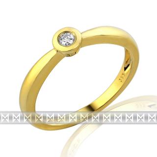 Prsteny s diamantem Gemsdiamonds, žluté zlato 3810686-0-56-99