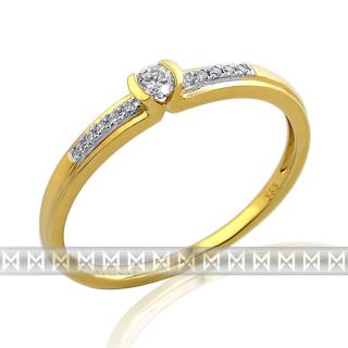 Diamantový prsten GEMS diamonds, žluté zlato 3810827-5-54-99